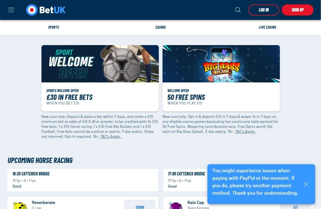 Bet Casino Mobile screenshot